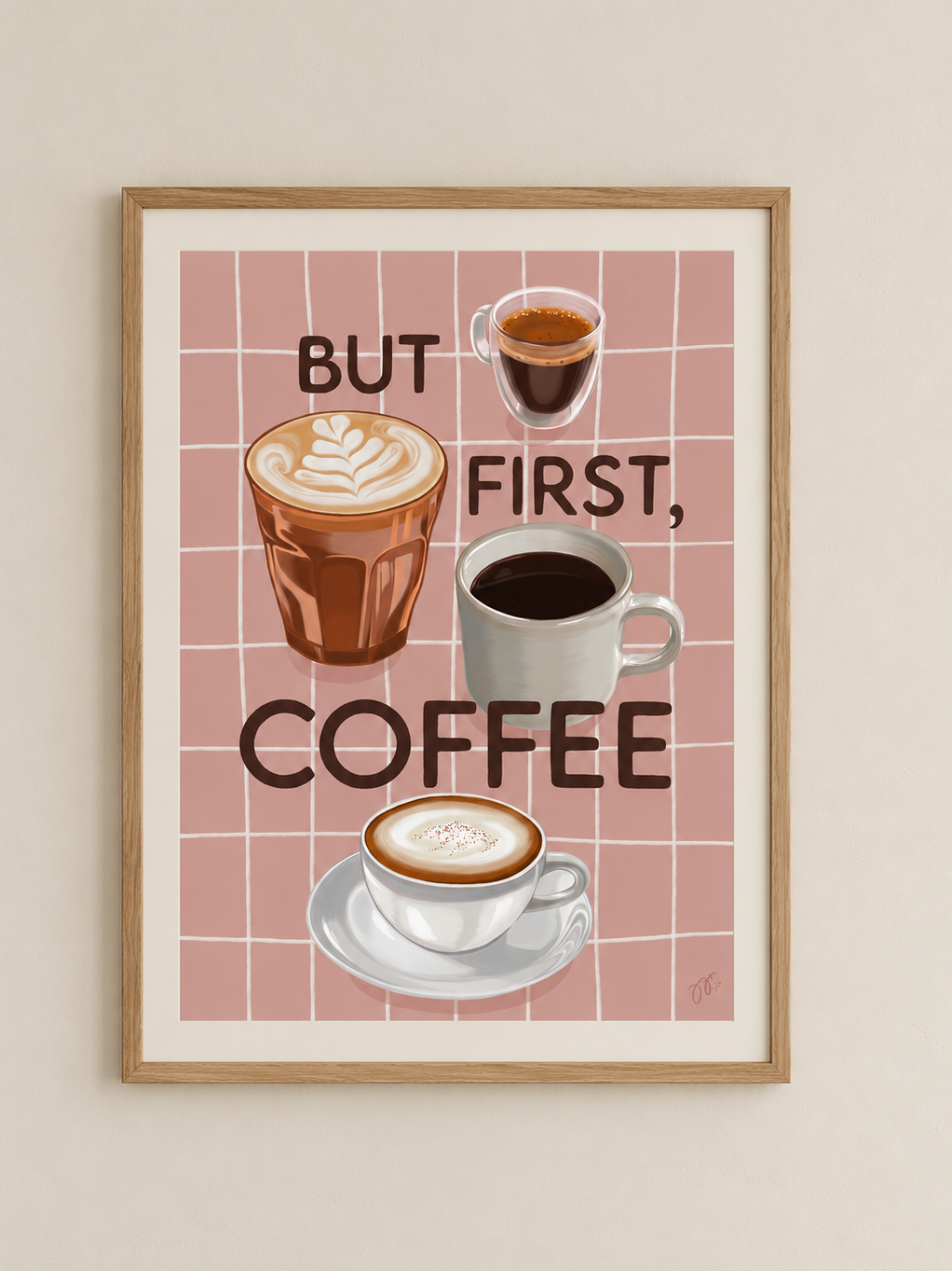 But first, coffee